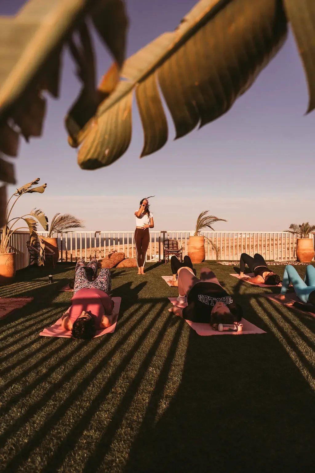 Clapo Surf Camp Morocco - yoga and wellness space