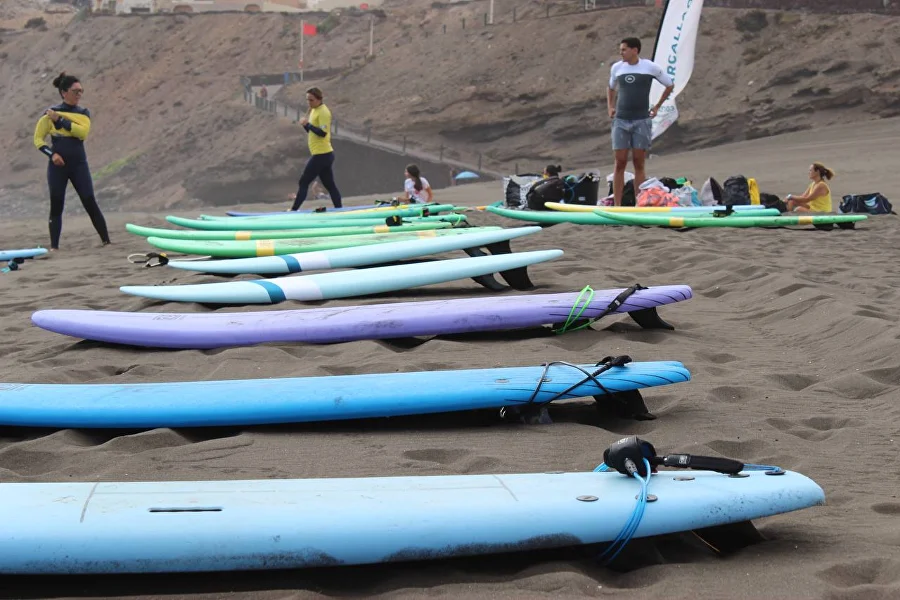 High Voltage Gran Canaria Surf Camp & Surf School - garden surroundings