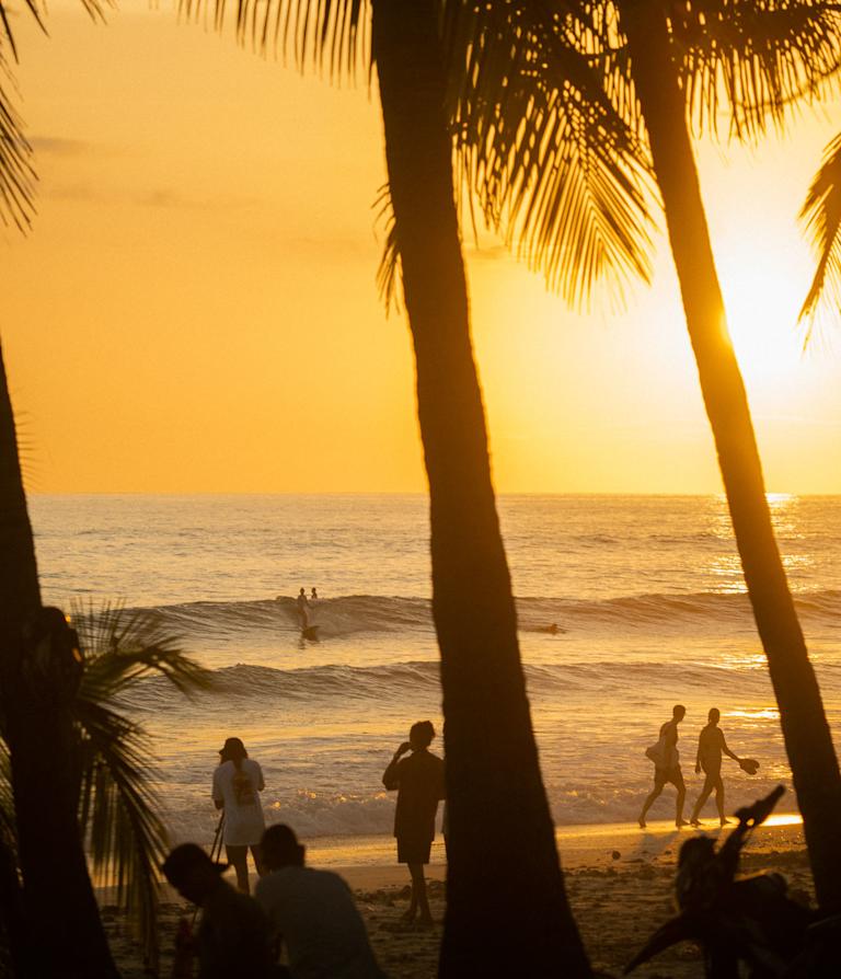 Lapoint Surf Camp Costa Rica - Santa Teresa - sunset view