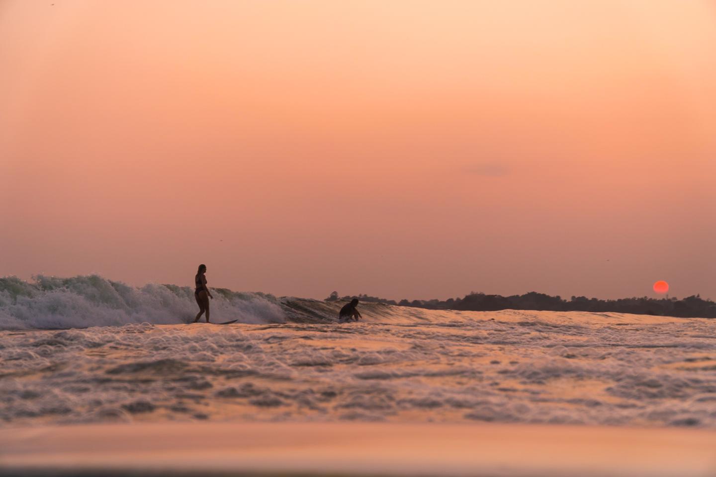 Lucky’s Surf Camp Weligama Sri Lanka - beachfront location