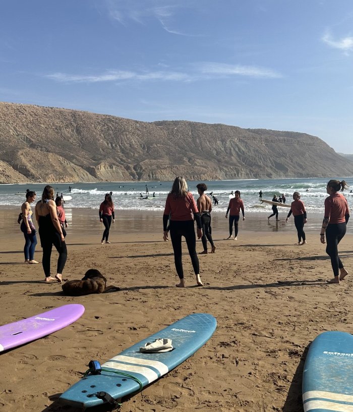 N'tona Surf House - beachfront location