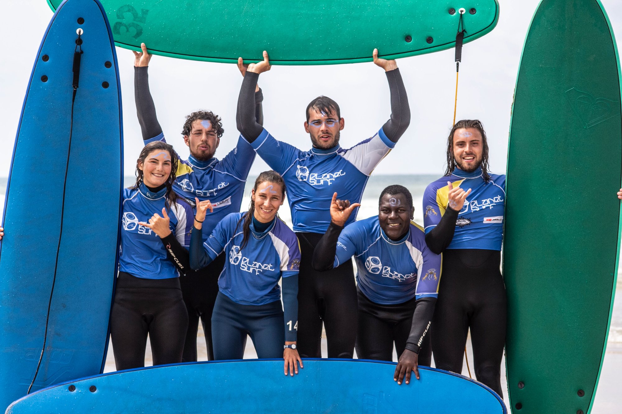 Planet Surfcamp Spanien - surf instruction