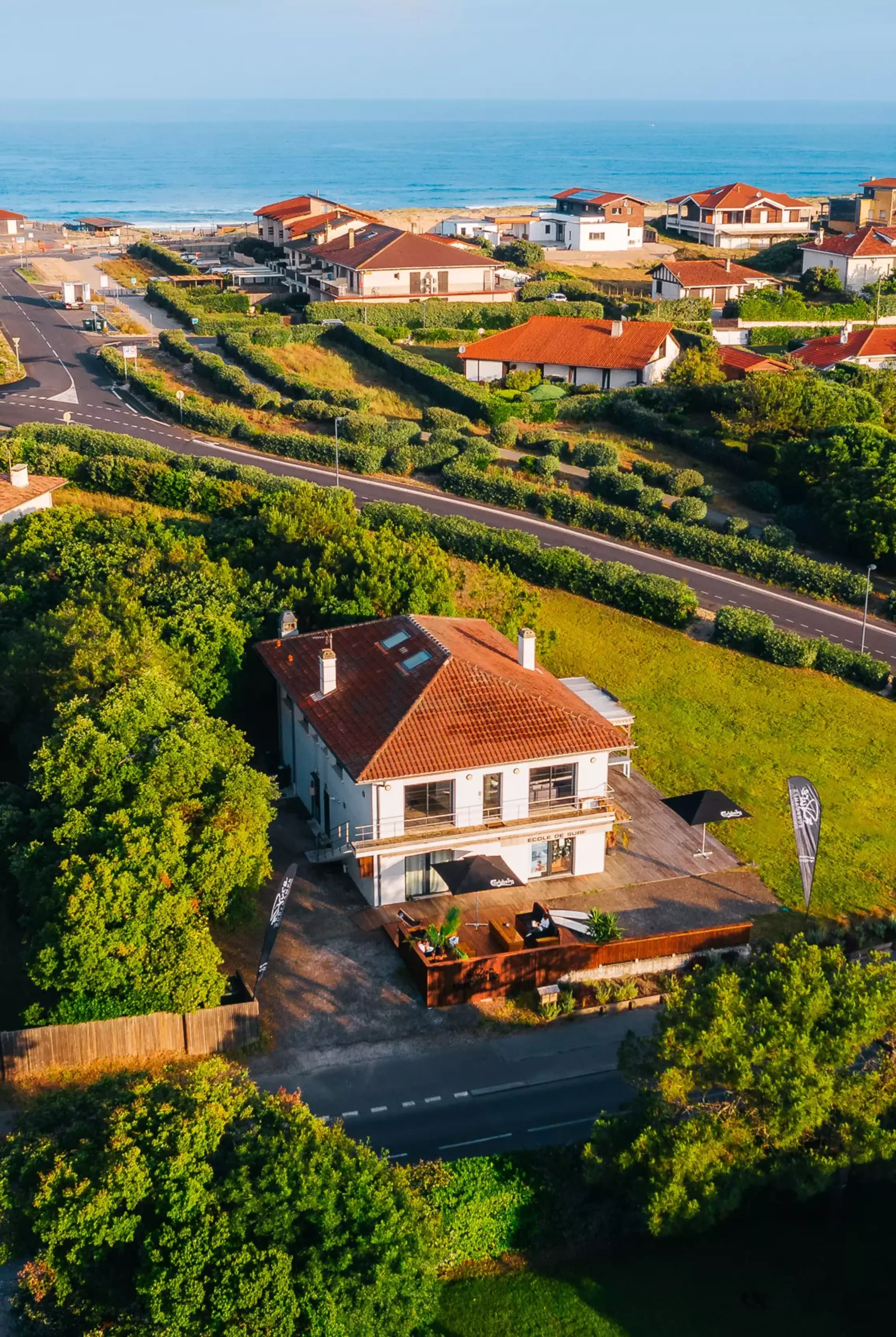 Puresurfcamps - Surfcamp Seignosse - beachfront location