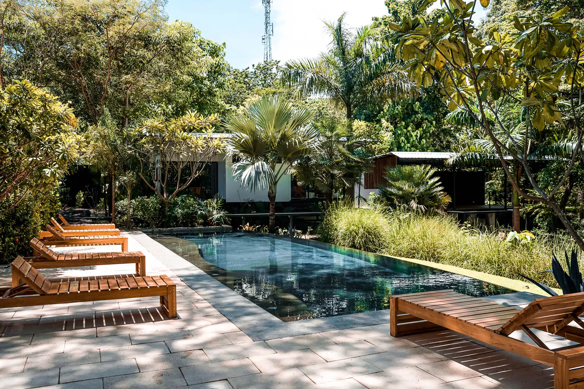 Rapture Surfcamp Costa Rica - swimming pool area