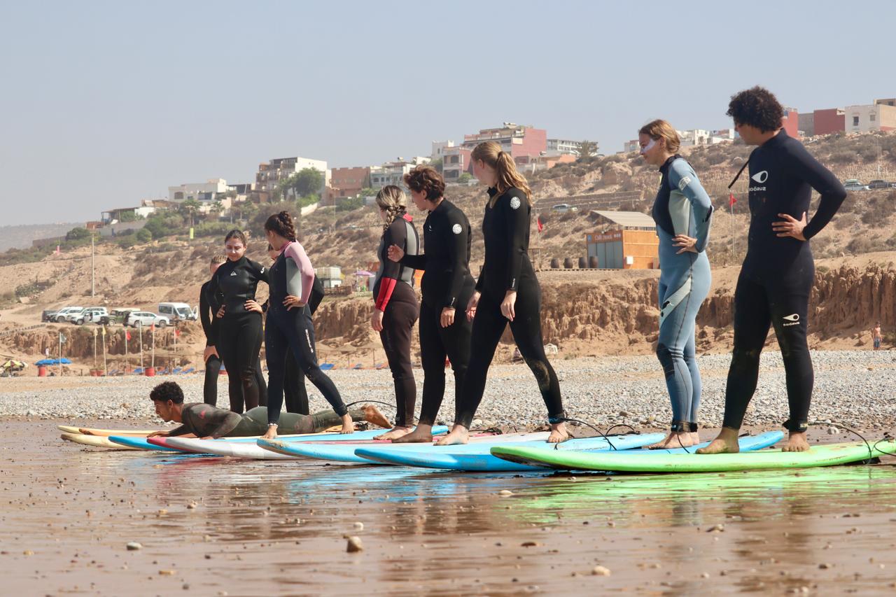 Sunny wave Surfcamp - surf instruction