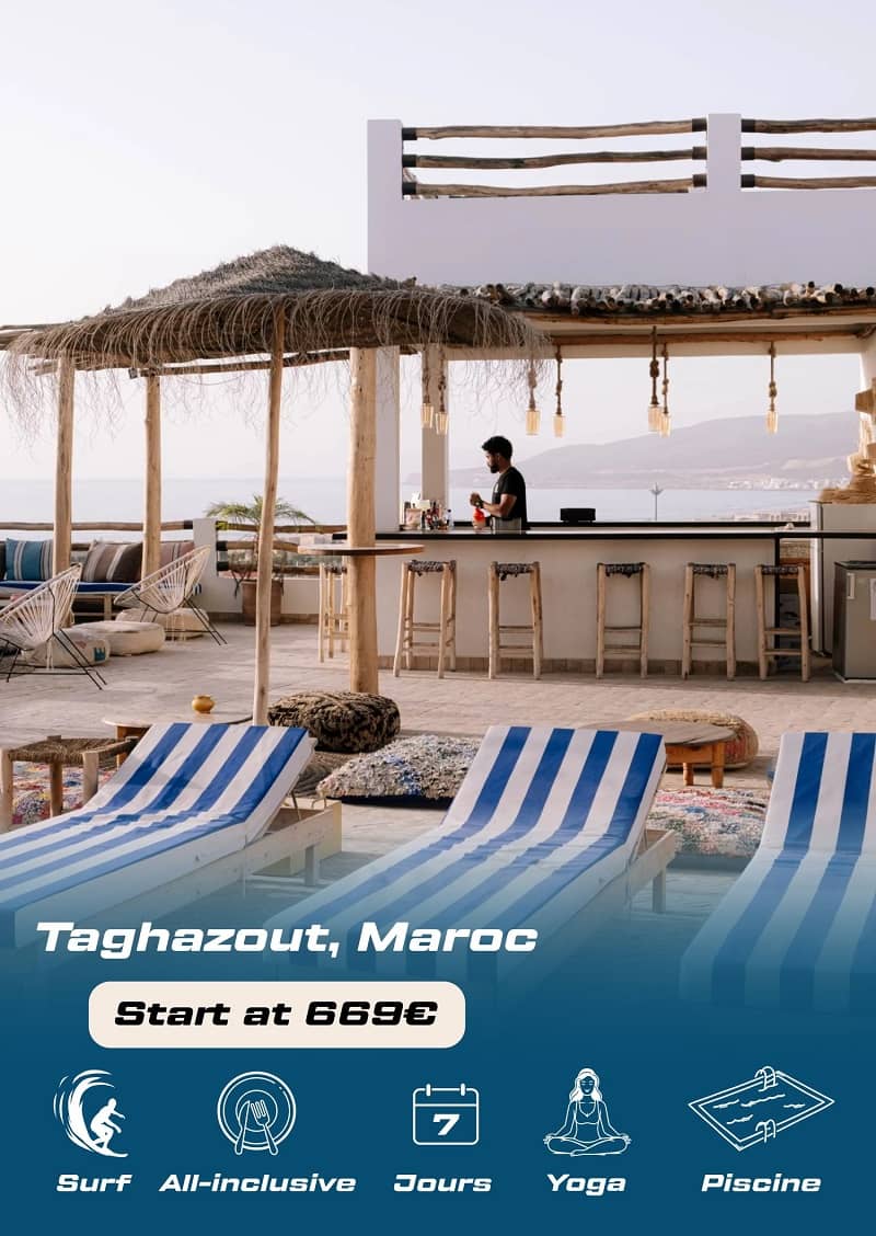 Surf Camps Taghazout Maroc Ocean Adventure - surf instruction