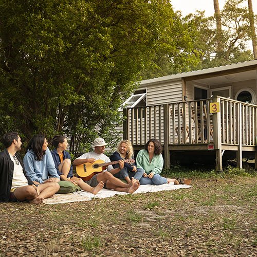 Vegan Surf Camp - beachfront location