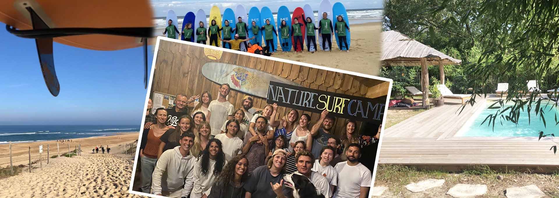 slide acceuil nature surf camp saison2024